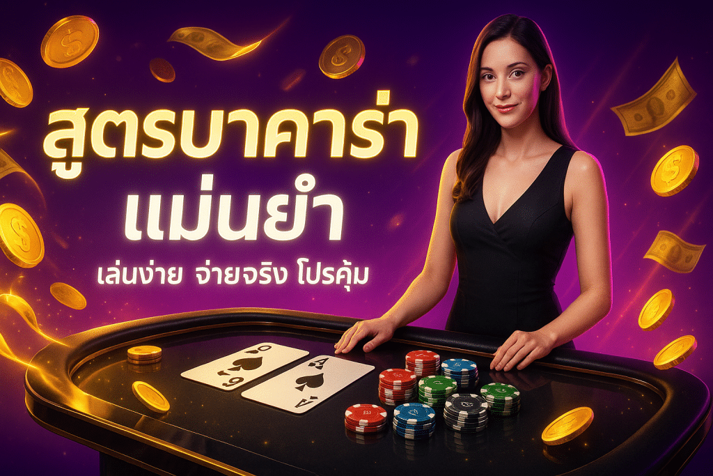 สูตรบาคาร่า แม่นยำ