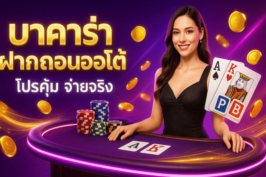 บาคาร่า ฝากถอนออโต้