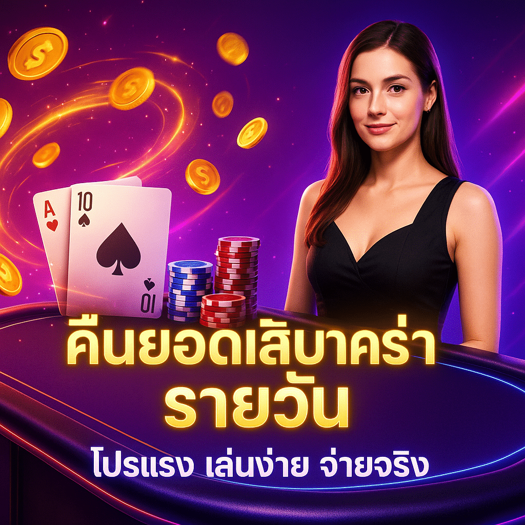 คืนยอดเสีย บาคาร่า รายวัน