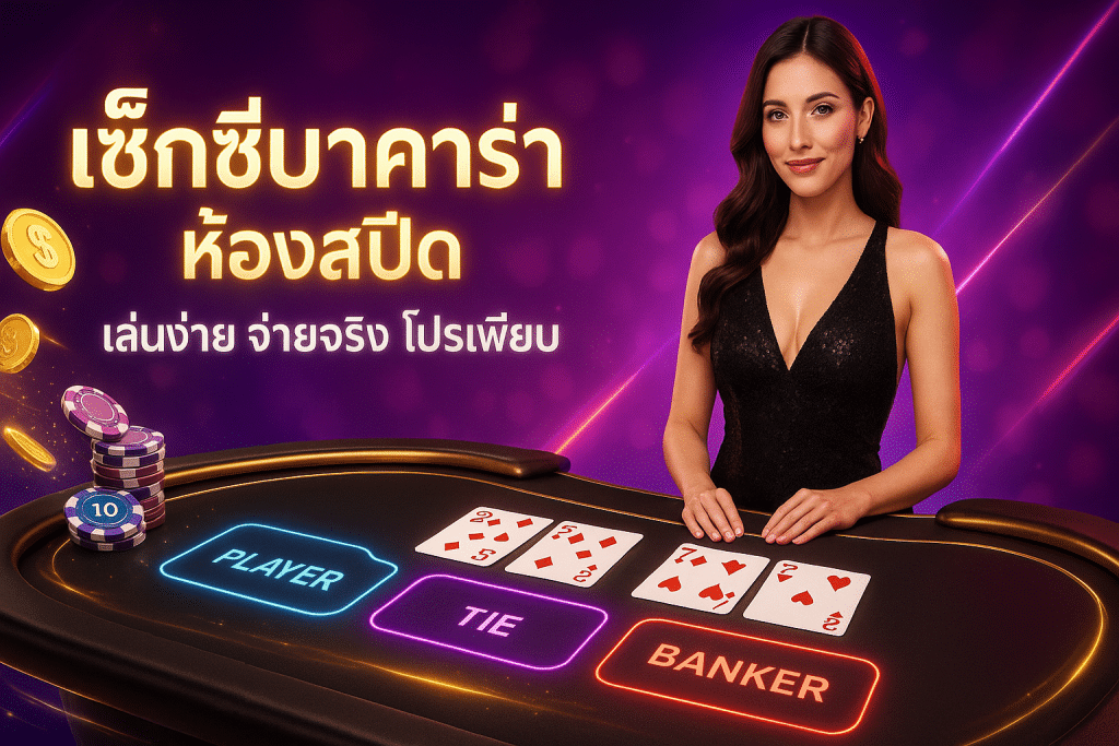 เซ็กซี่บาคาร่า ห้องสปีด