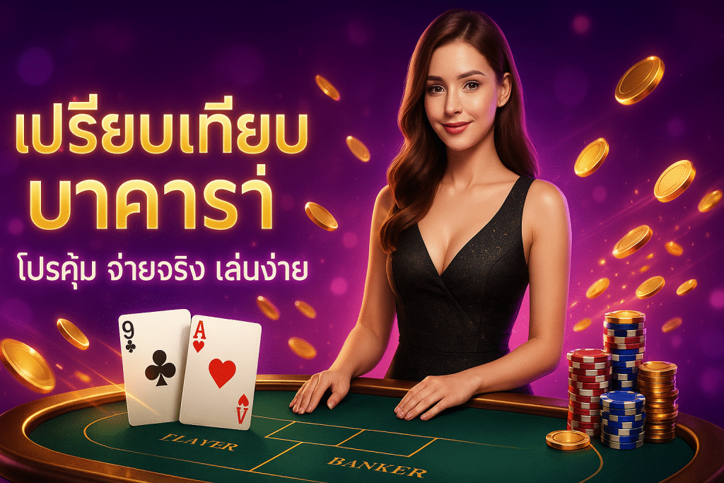เปรียบเทียบค่าย บาคาร่า